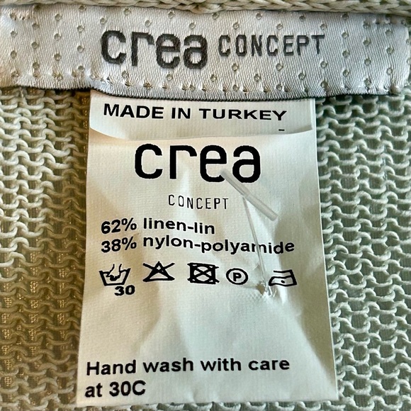 Crea Concept 2-Piece Asymmetrical Dress & Tie-Front Cardigan Set - Picture 6 of 6